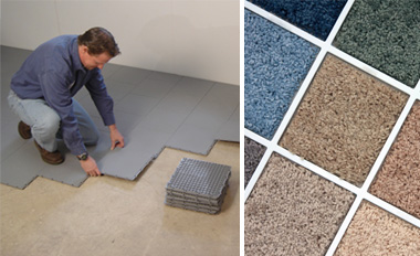 Waterproof Basement Floor Matting Installed In Minnesota And A Simple Way To Protect Your Basement Carpet From Mold Moisture
